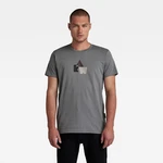 G-STAR T-shirt - RAW logo r t grey