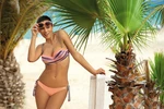 Letitia Wall + Paperino M-299 Peach Grey & Pink swimsuit (198) As in the picture