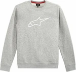 Alpinestars Ageless Crew Fleece Grey Heather/White S Sweatshirt