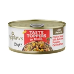 Applaws Dog Taste Toppers in Broth Kuře s játry konzerva 156 g