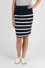 Tommy Hilfiger Sukňa - SANDRAH SKIRT tmavomodrá