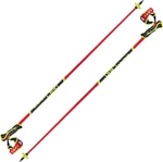 Leki Venom SL 3D Bright Red/Black/Neonyellow 125 cm Síbotok