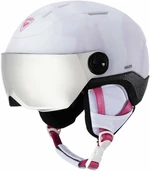 Rossignol Whoopee Visor Impacts Jr. White XS (49-52 cm) Casco da sci