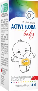 ACTIVE FLORA baby perorálne kvapky, 5 ml