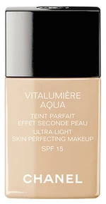 Chanel Rozjasňujúci hydratačný make-up Vitalumiere Aqua SPF 15 ( Ultra - Light Skin Perfecting Makeup) 30 ml 30 Beige