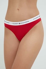 Tanga Tommy Hilfiger červená barva, UW0UW03835