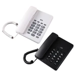 HCD Corded Landline Telephone with Mute and Redial Functions Easy Install Dropship