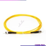 10pcs/lot ST/ UPC-ST /UPC Fiber Optic Patch Cord Simplex Diameter 3mm Single Mode Cord Length 1M 2M 3M