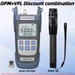 FTTH Fiber Optic Cable Tester Tool Kit (Optional) (OPM -50 ~+26dBm)Optical Power Meter&(30/1/10/20/50mw VFL)Visual Fault Locator