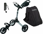 BagBoy Nitron SET Silver/Black Wózek golfowy ręczny