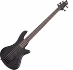 Schecter Stiletto Stealth-5 Negru satinat Bas cu 5 corzi