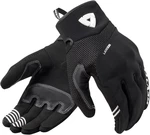 Rev'it! Gloves Endo Black/White 3XL Guantes de moto