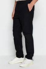 Trendyol Black Jogger Fit Baggy Parachute Trousers