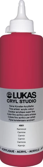 Lukas Cryl Studio Akrylová barva 500 ml Carmine