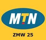MTN 25 ZMW Mobile Top-up ZM