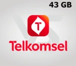 Telkomsel 43 GB Data Mobile Top-up ID