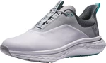 Footjoy Quantum Golf White/White/Grey 45 Herren Golfschuhe