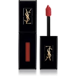 Yves Saint Laurent Vernis À Lèvres Vinyl Cream lesk na rty s krémovou texturou odstín 416 Psychedelic Chili 5.5 ml