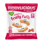 Kiddylicious Ovocné křupky, jahodové 10 g