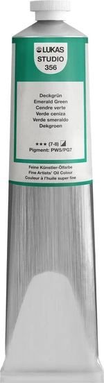 Lukas Studio Aluminium Tube Olejová farba Emerald Green 200 ml 1 ks