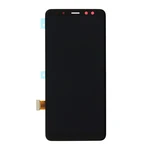 LCD + dotyková deska pro Samsung Galaxy A8 2018, black (Service Pack)