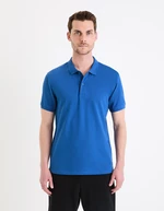 Men's Blue Polo T-Shirt Celio Teone