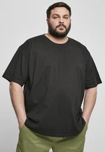 Curved Oversized T-Shirt Made of Organic Cotton Black