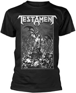 Testament Camiseta de manga corta Pitchfork Horns Unisex Black L