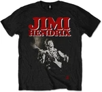 Jimi Hendrix Maglietta Block Logo Unisex Black L