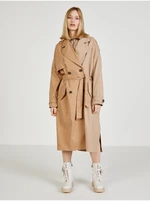 Beige women's trench coat ONLY Betty - Women's