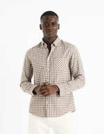 Celio Flannel Shirt Caotwich - Mens