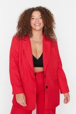 Blezer damski Trendyol TBBAW23AG00005/Red