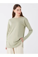 LC Waikiki Crew Neck Plain Long Sleeve Women's Tunic