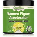 GreenFood Nutrition Women Figure Accelerator prášek pro podporu spalování tuků příchuť Juicy Lemon 240 g