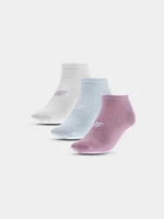 Women's ankle socks 4F 3-pack