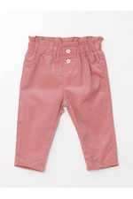 LC Waikiki Basic Baby Girl Trousers with Elastic Waist