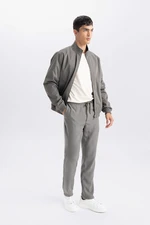 DEFACTO Jogger Pants Slim Fit Slim Cut Drawstring Waist Pocket Straight Leg