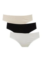 DEFACTO Fall In Love 3-Pack Slip Panties