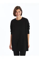 LC Waikiki Crew Neck Plain Long Sleeve Women's Tunic