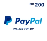 PayPal Wallet 200 EUR Top Up