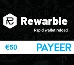 Rewarble Payeer €50 Gift Card EU