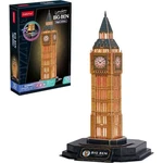 CubicFun 3D puzzle s LED Nočná edícia Big Ben 32 dielikov