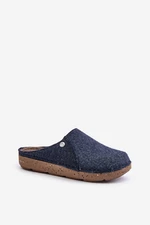 Men's home footwear slippers Inblu dark blue