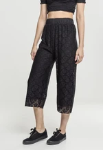 Women's lace Culotte black