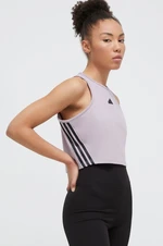 Top adidas dámský, fialová barva, IS3636