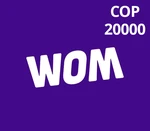 Wom 20000 COP Mobile Top-up CO