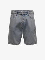 Light blue men's denim shorts ONLY & SONS Edge