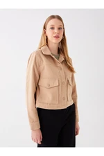 LC Waikiki Plain Long Sleeve Women's Shirt Jacket