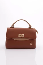 DGN 10011 Women's Lockable Bag Tan Clay