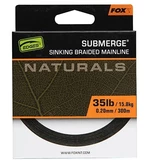 Fox splietaná šnúra naturals submerge braid 300 m - 0,25 mm 20,4 kg